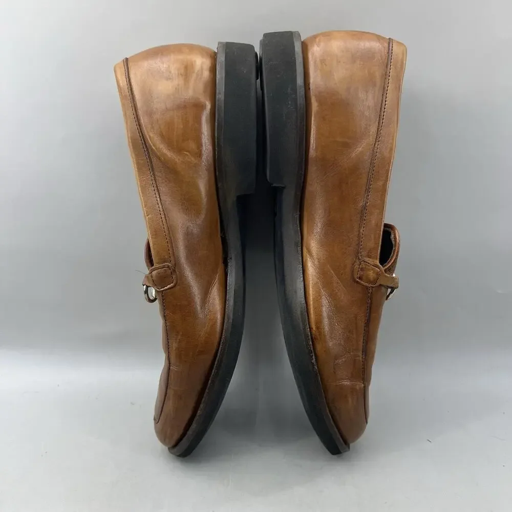 Allen Edmonds Road Warriors Bit Loafers Men Size 12 D Brown Leather Comfort Shoe